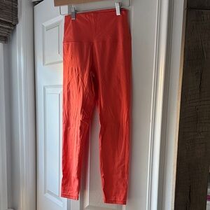 Your Go To 7/8 Orange Leggings